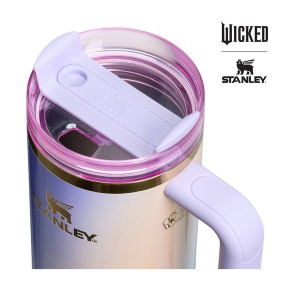 Stanley Wicked Glinda 30oz Tumbler Bundle Straw Topper Glinda Limited Edition - Picture 4 of 4